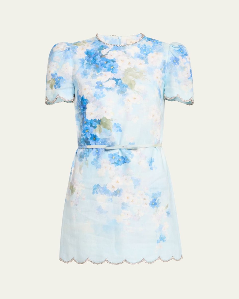 Crush Scalloped Shift Dress